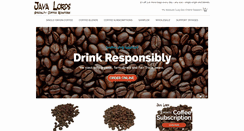 Desktop Screenshot of javalordscoffee.com