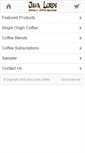 Mobile Screenshot of javalordscoffee.com